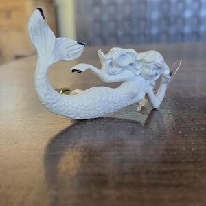 Mermaid Knobs Drawer Cabinet - Cream